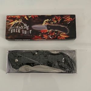 Buck Shot Black Knife